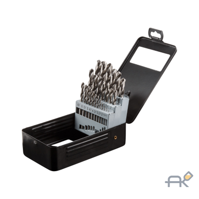 Набор сверл по мет. 25шт 1-13мм HSS GEPARD (сверло по металлу) (GP0301-25)